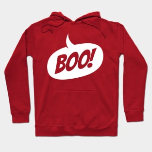 Boo! (white ink) Hoodie